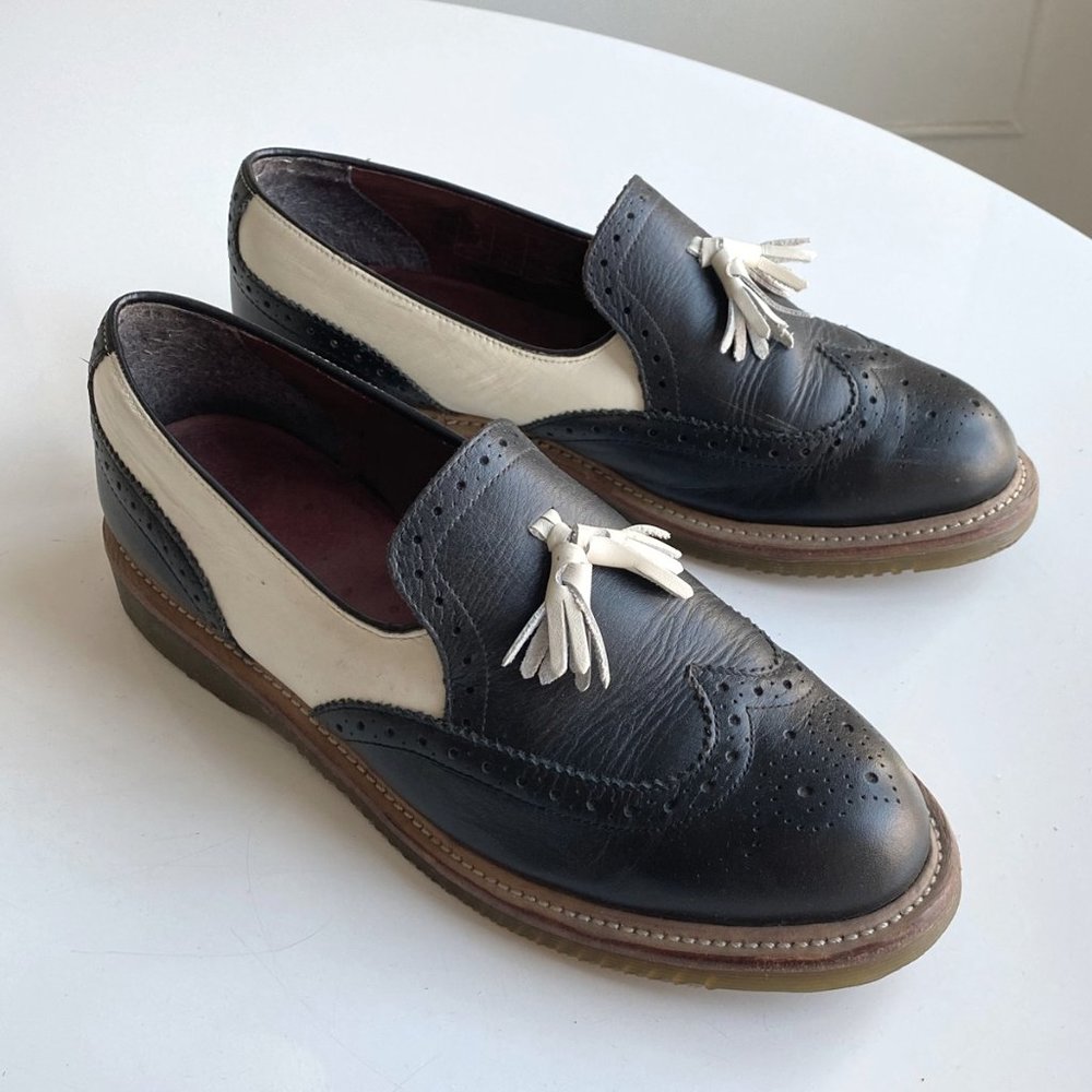 Dr. Martens Phyllis Oxford Tassel Loafer Monk Shoe